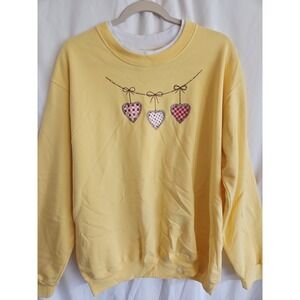 Country Store Size XL Yellow Sweatshirt
